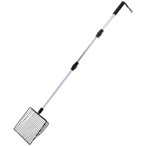 CGTQROVR Chicken Poop Scooper 42 Zoll dehnbares feinem Mesh Chicken Scooper 3 Abschnitte Eisendraht abnehmbar hängsablagerung Hundekatze Schaufel Schaufel Style B CGTQROVR Chicken Poop Scooper 42 Zoll dehnbares feinem Mesh Chicken Scooper 3 Abschnitte Eisendraht abnehmbar hängsablagerung Hundekatze Schaufel Schaufel Style B von CGTQROVR