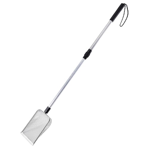 CGTQROVR Katzenstreu Scoop Metal 35.4 Ausleitbarer Langgriff Kitty Müllschaufel 5mm feines Mesh Abnehmbarer Metallschaufel mit Gummi-Grip Nicht-Stick-Schaufel ideal zum Siebenstil 2 CGTQROVR Katzenstreu Scoop Metal 35.4 Ausleitbarer Langgriff Kitty Müllschaufel 5mm feines Mesh Abnehmbarer Metallschaufel mit Gummi-Grip Nicht-Stick-Schaufel ideal zum Siebenstil 2 von CGTQROVR