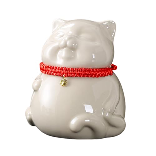 CHAKEUZND Mini-Haustierurnen, Keramikurne in Katzenform for Katzenasche, 3,6–13,6 kg Fassungsvermögen CHAKEUZND Mini-Haustierurnen, Keramikurne in Katzenform for Katzenasche, 3,6–13,6 kg Fassungsvermögen von CHAKEUZND