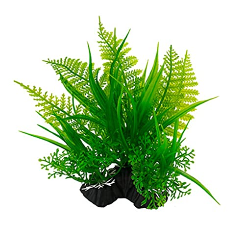 ＣＨＡＭＥＥＮ 2 Stück künstliche Wasserpflanzen Kunststoff Aquarium Aquariensimulation Pflanzen Dekoration Aquascape von ＣＨＡＭＥＥＮ