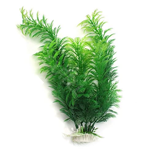 ＣＨＡＭＥＥＮ Aquarienpflanzen grüne Kunststoffpflanzen künstliche Aquarienpflanzen Dekoration Aquarium Pflanzen Aquarium Fischbecken von ＣＨＡＭＥＥＮ