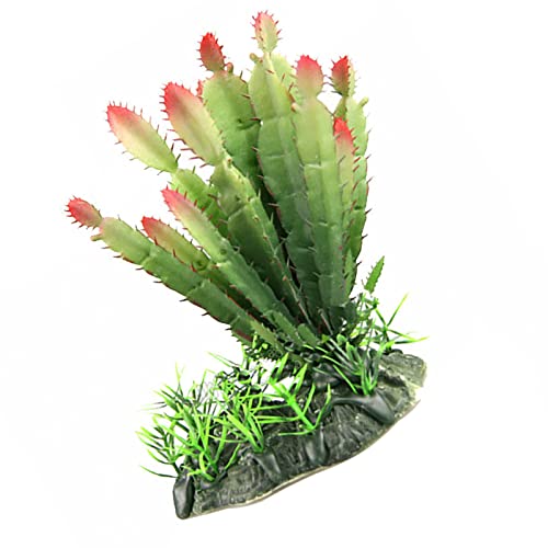 ＣＨＡＭＥＥＮ Aquarium Kunststoff Pflanze Kaktus künstliche Pflanze Dekoration Fischbecken Unterwasser Dekoration von ＣＨＡＭＥＥＮ