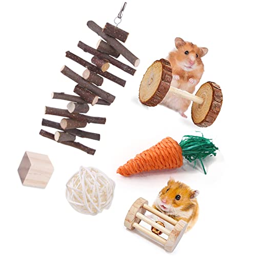 ＣＨＡＭＥＥＮ Hamster Kauspielzeug Zahnpflege Backenzahnspielzeug Zubehör Hamsterspielzeug Hamsterwelten von ＣＨＡＭＥＥＮ
