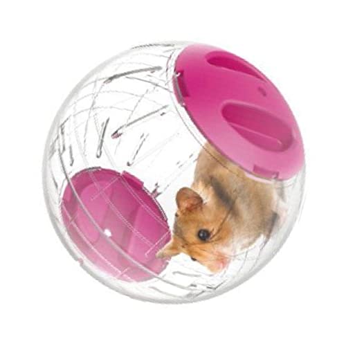 ＣＨＡＭＥＥＮ Hamster klar runde Kugel Ausbildung Rad Hamster Spielzeug Haustier kleine Laufkugel Fitness rosa von ＣＨＡＭＥＥＮ
