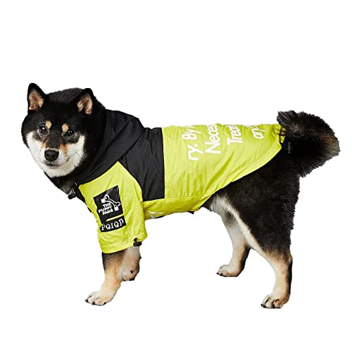 CHAMEEN Hund Mackintosh Hund Jacke wasserdicht Hund Mackintosh schönes Design perfekt für Fancy Dress Pie gelb CHAMEEN Hund Mackintosh Hund Jacke wasserdicht Hund Mackintosh schönes Design perfekt für Fancy Dress Pie gelb von CHAMEEN