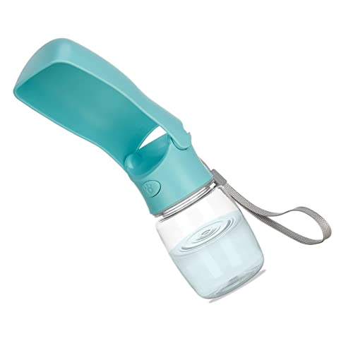 ＣＨＡＭＥＥＮ Hundewasserflasche Faltbare Hundetragbare Haustierwasserflasche Auslaufsichere Trinkflasche 350ML Blau von ＣＨＡＭＥＥＮ