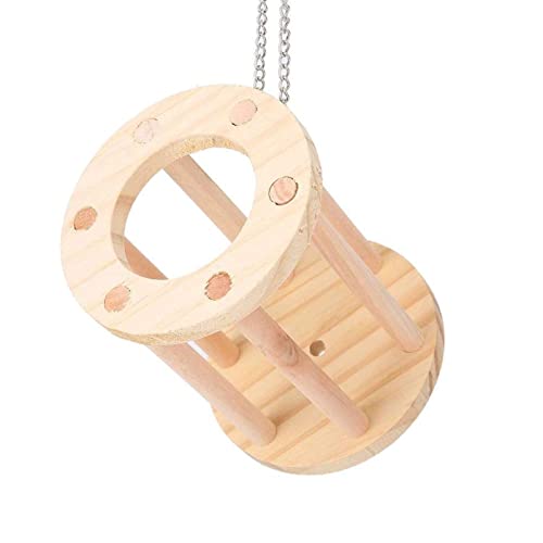 ＣＨＡＭＥＥＮ Kleintier Kauspielzeug Hamster Spielzeug Care Beißspielzeug Natürliches Hamsterzubehör aus Holz von ＣＨＡＭＥＥＮ