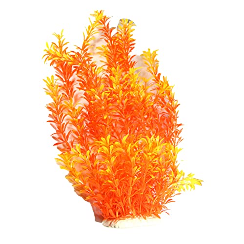 ＣＨＡＭＥＥＮ Künstliche Aquarienpflanzen große künstliche Plastikpflanzen dekorative Ornamente für alle Fische von ＣＨＡＭＥＥＮ