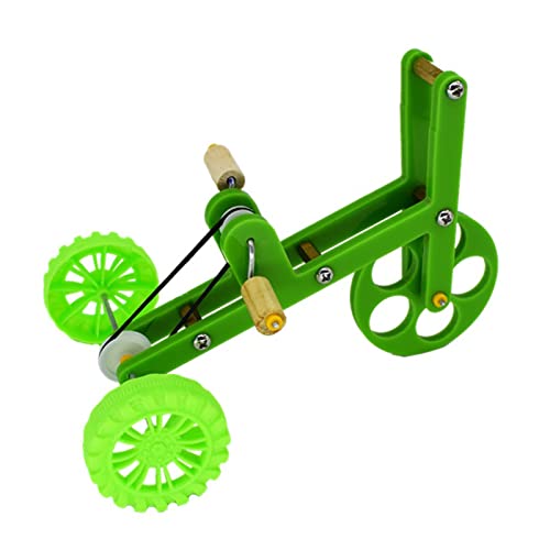 ＣＨＡＭＥＥＮ Papagei Trainingsspielzeug Vogelspielzeug Mini Fahrrad mentales Trainingsspielzeug Papagei grün von ＣＨＡＭＥＥＮ