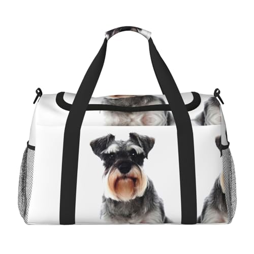 Well-Behaved Hunde-Reisetasche für Damen und Herren, bedrucktes Polyester, Tragetasche mit Schultergurt, Schwarz , Einheitsgröße Well-Behaved Hunde-Reisetasche für Damen und Herren, bedrucktes Polyester, Tragetasche mit Schultergurt, Schwarz , Einheitsgröße von CHANGLEI