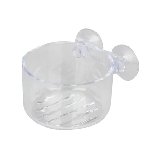 Aquarium-Fütterbecher – transparentes Acryl, Futterspender für Wurm und Garnelen, mit Saugnapf für Aquarien, 2 Stück Aquarium-Fütterbecher – transparentes Acryl, Futterspender für Wurm und Garnelen, mit Saugnapf für Aquarien, 2 Stück von CHANGYING