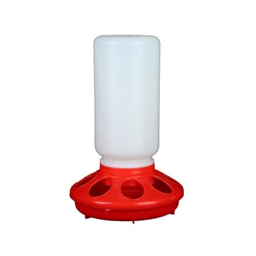Automatischer Geflügel-Futterspender und -tränker aus Kunststoff, 1,1 l Fassungsvermögen, anwendbar für Enten, Vögel, Tauben, Wachteln, einfach zu befüllen, kein Abfall, 16 x 16 x 24 cm Automatischer Geflügel-Futterspender und -tränker aus Kunststoff, 1,1 l Fassungsvermögen, anwendbar für Enten, Vögel, Tauben, Wachteln, einfach zu befüllen, kein Abfall, 16 x 16 x 24 cm von CHANGYING