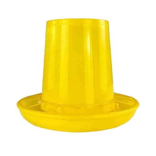 Geflügel-Futterstation mit großer Kapazität – automatische Dosierung für Hühner, Enten, Truthahn, Wachteln mit Picknicktisch-Design und robuster Konstruktion (2,5 kg) von CHANGYING