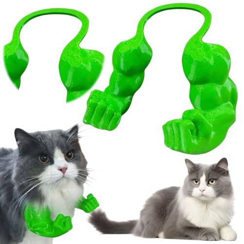 CHANGYUE Lustige Katze mit muskulösen Armen, kreativer 3D-Gedruckter Katzen-Muskelarm, riesiges Haustier-Requisit hängender Arm, Katzen-Muskelarm Halloween Katzenkostüm Zubehör CHANGYUE Lustige Katze mit muskulösen Armen, kreativer 3D-Gedruckter Katzen-Muskelarm, riesiges Haustier-Requisit hängender Arm, Katzen-Muskelarm Halloween Katzenkostüm Zubehör von CHANGYUE