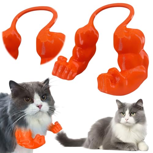 CHANGYUE Lustige Katze mit muskulösen Armen, kreativer 3D-Gedruckter Katzen-Muskelarm, riesiges Haustier-Requisit hängender Arm, Katzen-Muskelarm Halloween Katzenkostüm Zubehör CHANGYUE Lustige Katze mit muskulösen Armen, kreativer 3D-Gedruckter Katzen-Muskelarm, riesiges Haustier-Requisit hängender Arm, Katzen-Muskelarm Halloween Katzenkostüm Zubehör von CHANGYUE