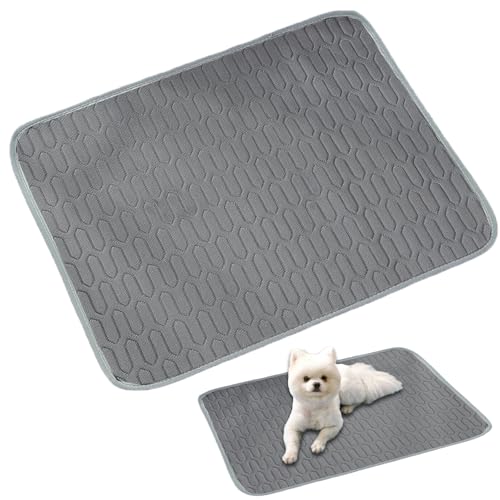 CHAOTEMAI Kühlmatte Hund Grau Kühldecke Hund 70 x 50 cm Kühlmatte Katze Tragbar Dog Cooling Mat Maschinenwaschbar Hunde Kühldecke Abkühlung Hundekühlmatte für Drinnen Im Auto und Draußen CHAOTEMAI Kühlmatte Hund Grau Kühldecke Hund 70 x 50 cm Kühlmatte Katze Tragbar Dog Cooling Mat Maschinenwaschbar Hunde Kühldecke Abkühlung Hundekühlmatte für Drinnen Im Auto und Draußen von CHAOTEMAI