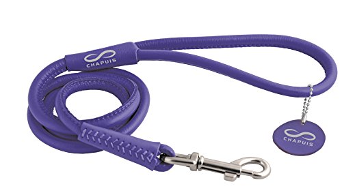 CHAPUIS SELLERIE Glamour Leine für Hunde/Katzen, rund, Leder, Durchmesser 6 mm, Länge 1,22 m, Größe XS CHAPUIS SELLERIE Glamour Leine für Hunde/Katzen, rund, Leder, Durchmesser 6 mm, Länge 1,22 m, Größe XS von CHAPUIS SELLERIE