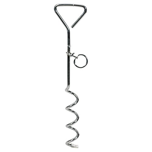 CHAPUIS SELLERIE SLA603 Anlegepflock für Hunde - Verchromter Stahl - Durchmesser 8 mm - Länge 40 cm CHAPUIS SELLERIE SLA603 Anlegepflock für Hunde - Verchromter Stahl - Durchmesser 8 mm - Länge 40 cm von CHAPUIS SELLERIE