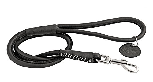 CHAPUIS SELLERIE SLA659 Runde Soft-Leine für Hunde und Katzen - Schwarzes Leder - Durchmesser 4 mm - Länge 1,22 m - Größe XS CHAPUIS SELLERIE SLA659 Runde Soft-Leine für Hunde und Katzen - Schwarzes Leder - Durchmesser 4 mm - Länge 1,22 m - Größe XS von CHAPUIS SELLERIE