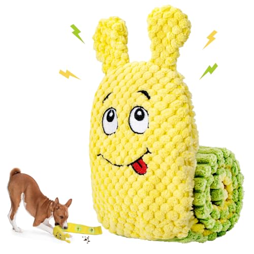 CHAWONER Quietschendes Hundespielzeug, Keine Füllung, interaktives Hundespielzeug für Langeweile, Hunde-Puzzle-Spielzeug, Leckerli-Dosierung, Hundespielzeug für intelligente Hunde, Schnüffelspielzeug CHAWONER Quietschendes Hundespielzeug, Keine Füllung, interaktives Hundespielzeug für Langeweile, Hunde-Puzzle-Spielzeug, Leckerli-Dosierung, Hundespielzeug für intelligente Hunde, Schnüffelspielzeug von CHAWONER