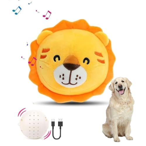 CHDGSJ Elektronisches Haustier-Plüschspielzeug,Sprechendes,Bewegliches Plüsch-Hundeball-Hüpfspielzeug für Haustiere,Katzen,kleine und mittlere Hunde(B,1) von CHDGSJ