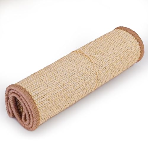 CHEERHOME PETS Sisal-Kratzmatte für Indoor-Katzen, 56,9 x 31 cm, natürliches Sisal, Sisal-Kratzbett (mittelgroßer Ersatz) von CHEERHOME PETS