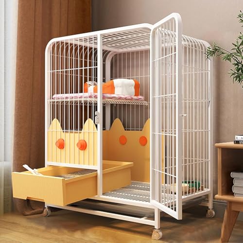 DIY-Laufstall für Frettchen für den Innenbereich – Katzenkäfige für den Innenbereich, großer Raum für Katzentoilette, Kleintierkäfig, Katzengehege, DIY-Katzenlaufstall für 1–2 Katzen, Frettc DIY-Laufstall für Frettchen für den Innenbereich – Katzenkäfige für den Innenbereich, großer Raum für Katzentoilette, Kleintierkäfig, Katzengehege, DIY-Katzenlaufstall für 1–2 Katzen, Frettc von CHEMYO