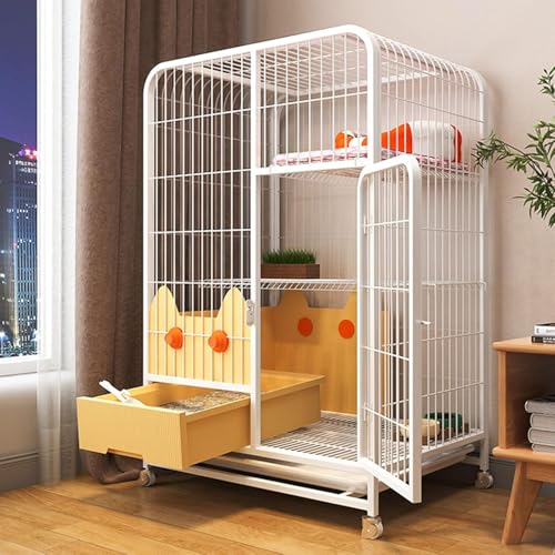 DIY-Laufstall für Frettchen für den Innenbereich – Katzenkäfige für den Innenbereich, großer Raum für Katzentoilette, Kleintierkäfig, Katzengehege, DIY-Katzenlaufstall für 1–2 Katzen, Frettc DIY-Laufstall für Frettchen für den Innenbereich – Katzenkäfige für den Innenbereich, großer Raum für Katzentoilette, Kleintierkäfig, Katzengehege, DIY-Katzenlaufstall für 1–2 Katzen, Frettc von CHEMYO