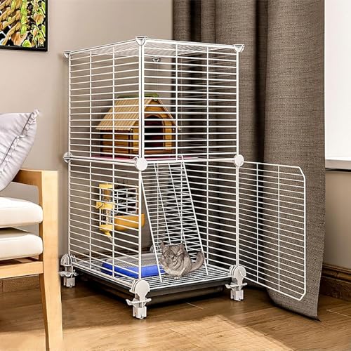 Katzenkäfig für den Innenbereich, Frettchenkäfig, Chinchilla-Käfig, Kleintierkäfige, Katzenhaus, DIY-Haustier-Laufstall, für den Innenbereich, Haustierkäfige für Katzen, Häschen, Chinchilla, Katzenkäfig für den Innenbereich, Frettchenkäfig, Chinchilla-Käfig, Kleintierkäfige, Katzenhaus, DIY-Haustier-Laufstall, für den Innenbereich, Haustierkäfige für Katzen, Häschen, Chinchilla, von CHEMYO