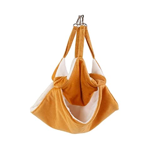 CHENGBEI Nest House Hanging Hammock Toy Small Animal Cage Accessories Bedding for Pet Hamster Chinchilla Squirrel Cage Swing hanging bed for small animals von CHENGBEI