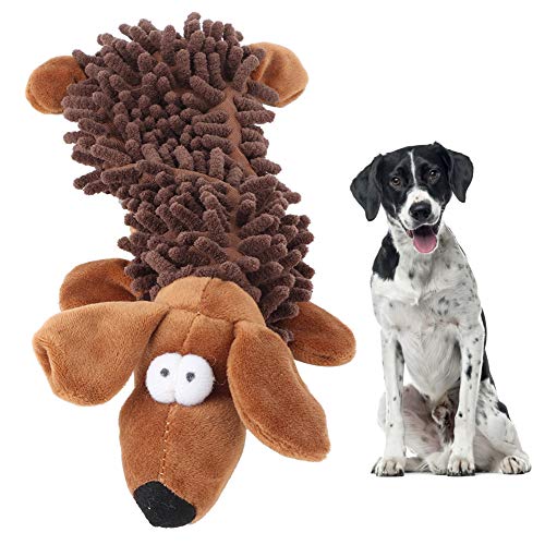 CHENGGONG Brown Dog Pet Cat Plüschtier, Pet Cat Toy, Safe für Dog Plüschtier Pet Toy Brown Dog CHENGGONG Brown Dog Pet Cat Plüschtier, Pet Cat Toy, Safe für Dog Plüschtier Pet Toy Brown Dog von CHENGGONG