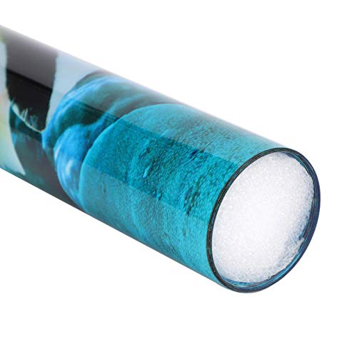 CHENGGONG PVC Poster, Aquarium Poster, selbstklebendes Indoor Outdoor Aquarium Badezimmer für Aquarien 122 * 50cm von CHENGGONG