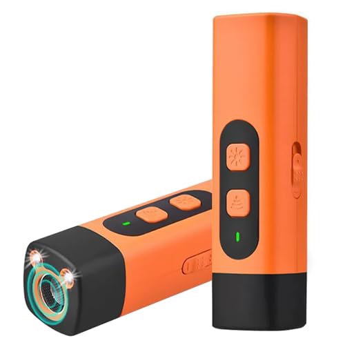 CHENRI Barklee Pro Dog Bark Deterrent Device, Wiederaufladbares Anti-Bell-Gerät für Hunde, Antibell für Hunde mit LED-Taschenlampe, Hundetraining Innen Draußen für Kleine Mittel Große Hunde von CHENRI