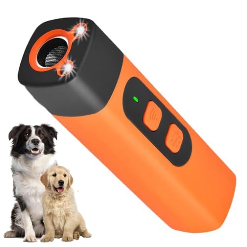 The BarkShield Pro - Bark Shield Anti Barking Device for Dogs, 2025 neue Antibell für Hunde mit LED-Taschenlampe, Ultraschall-Gerät zur Kontrolle von Bellen, Aufladbar Anti Bell Gerät für Innen Außen The BarkShield Pro - Bark Shield Anti Barking Device for Dogs, 2025 neue Antibell für Hunde mit LED-Taschenlampe, Ultraschall-Gerät zur Kontrolle von Bellen, Aufladbar Anti Bell Gerät für Innen Außen von CHENRI