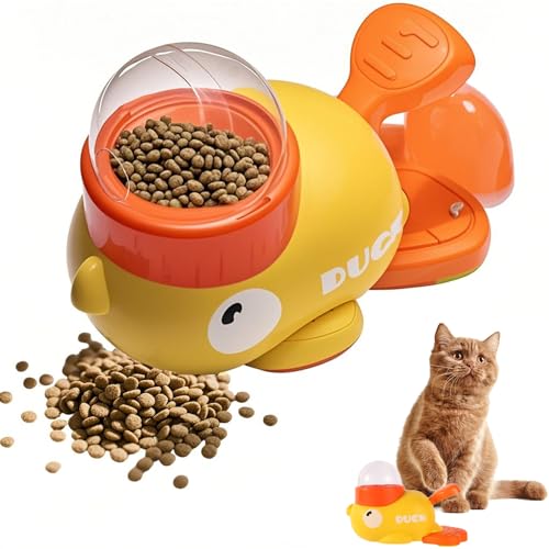 Ducksy Hunde-Futterspender, Entenform, Leckerli-Spender, Spielzeug, lustiges interaktives Hundespielzeug, Welpenspielzeug, Katzen-Leckerli-Spender, Katzenkeksspender, Enten-Haustier-Futterspender für Ducksy Hunde-Futterspender, Entenform, Leckerli-Spender, Spielzeug, lustiges interaktives Hundespielzeug, Welpenspielzeug, Katzen-Leckerli-Spender, Katzenkeksspender, Enten-Haustier-Futterspender für von CHENYUOUYANG