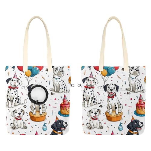Bulldogge (1) Haustier-Umhängetasche aus Segeltuch, niedliche Katzentragetasche, Handtasche, tragbare Tragetasche für Kleintierbedarf, Outdoor-Reisen von CHENZZZZ
