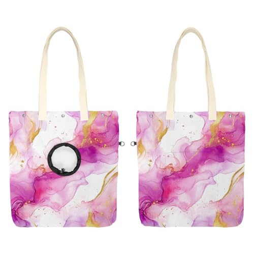 Schöne zarte Aquarellstreifen an Haustier-Schultertasche, Katzentragetasche, tragbare Tragetasche für Kätzchen und Welpen, bequeme Tragetasche für kleine Haustiere Schöne zarte Aquarellstreifen an Haustier-Schultertasche, Katzentragetasche, tragbare Tragetasche für Kätzchen und Welpen, bequeme Tragetasche für kleine Haustiere von CHENZZZZ