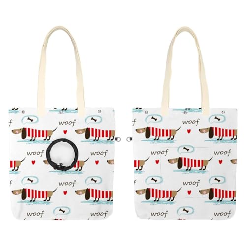 Süße Cartoon-Hundetasche aus Segeltuch, niedliche Katzentragetasche, Handtasche, tragbare Tragetasche für kleine Tiere, Outdoor-Reisen Süße Cartoon-Hundetasche aus Segeltuch, niedliche Katzentragetasche, Handtasche, tragbare Tragetasche für kleine Tiere, Outdoor-Reisen von CHENZZZZ