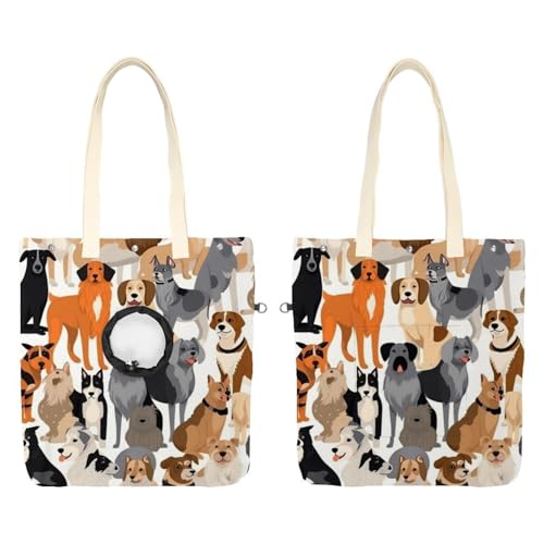 Verschiedene Hunderassen von Hunden, Haustier-Schultertasche, niedliche Katzentragetasche, Handtasche, tragbare Tragetasche für Kleintierbedarf, Outdoor-Reisen Verschiedene Hunderassen von Hunden, Haustier-Schultertasche, niedliche Katzentragetasche, Handtasche, tragbare Tragetasche für Kleintierbedarf, Outdoor-Reisen von CHENZZZZ