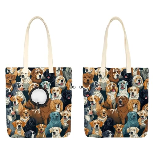 Verschiedene Hunderassen von Hunden, Haustier-Schultertasche, niedliche Katzentragetasche, Handtasche, tragbare Tragetasche für Kleintierbedarf, Outdoor-Reisen Verschiedene Hunderassen von Hunden, Haustier-Schultertasche, niedliche Katzentragetasche, Handtasche, tragbare Tragetasche für Kleintierbedarf, Outdoor-Reisen von CHENZZZZ