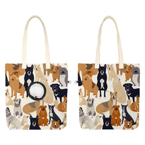 Verschiedene Rassen von Hund Katze aus Tasche, Freisprecheinrichtung Kopf Katze Schlinge Träger, Katze Begrenzer Umhängetasche für Outdoor-Reisen von CHENZZZZ