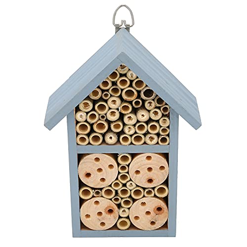 Holz-Insektenhaus, Naturholz-Insektenhaus, Bambus-Nistraum, Hängendes Insektenhotel, Unterschlupf Für Bienen, Schmetterlinge Und Marienkäfer von CHEOTIME