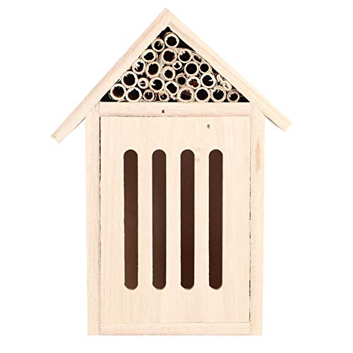 Insektenhaus, Holzinsektenhaus, Garten, Outdoor, Holzinsekt, Bienenhaus, Holzkäferzimmer, Unterschlupf, Nistkasten, Dekoration, Unterschlupf Für Marienkäfer(C) von CHEOTIME