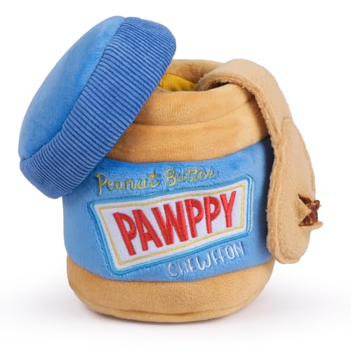 CHEWFFON Interaktives Hundebeschäftigungsspielzeug, süßes Knister- & Schnüffelspielzeug für Hunde, Versteck- und Plüsch-Puzzles, Erdnussbutterglas-Spielzeug zur geistigen Anregung, für Hunde aller Grö CHEWFFON Interaktives Hundebeschäftigungsspielzeug, süßes Knister- & Schnüffelspielzeug für Hunde, Versteck- und Plüsch-Puzzles, Erdnussbutterglas-Spielzeug zur geistigen Anregung, für Hunde aller Grö von CHEWFFON