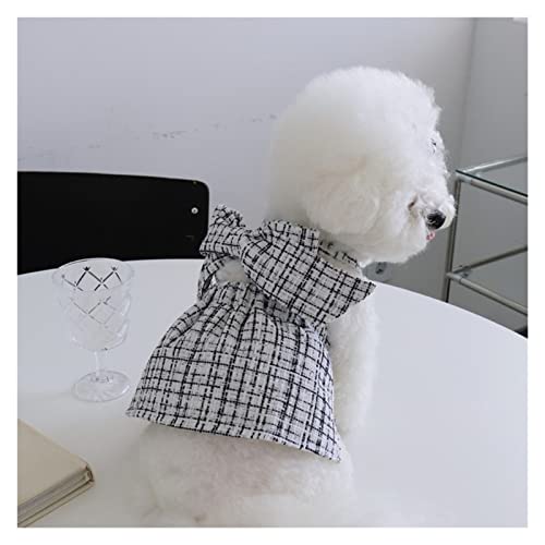 Mantel Jacke Hund Haustier Kleidung Baumwolle verdickte Kleidung (Color : Dark, Size : 30cm) (Natur 30cm) von CHEWO