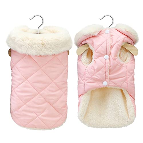 Winter-Haustier-Jacken-Kleidung Superwarme Hundekleidung Haustier-Set (Color : C, Size : 50cm) von CHEWO