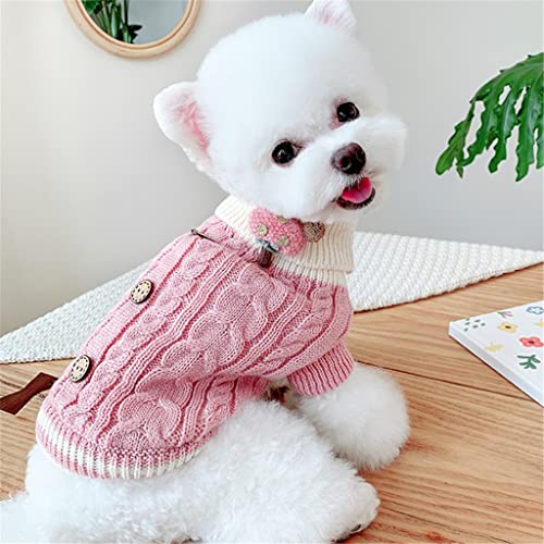 Winter Mops Kleidung Französische Bulldogge Kleidung Pudel Bichon Schnauzer Hunde Outfit Mantel Dropshipping Haustier Kostüm Bekleidung (Color : A, Size : S Code) (A XL Code) von CHEWO