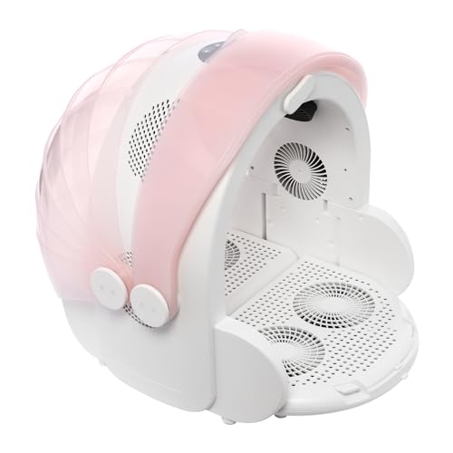 CHFUNE Haustier-Trocknerbox, 600W Faltbare Haustiertrockenbox 360° Luftstrom Trocknungsmaschine Temperatur einstellbar Touchscreen für Katzen und Kleine Hunde, CHFUNE Haustier-Trocknerbox, 600W Faltbare Haustiertrockenbox 360° Luftstrom Trocknungsmaschine Temperatur einstellbar Touchscreen für Katzen und Kleine Hunde, von CHFUNE