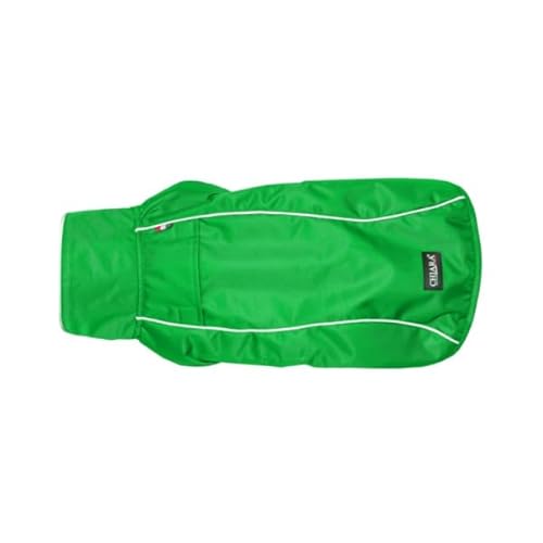 CHIARA Regenjacke mit Geschirr Modell: Harry, Größe: 2XL (Regenmantel für Hunde mit integriertem Geschirr, 100% Wasserdicht, extra Sicherheit durch Reflektionsstreifen), Farbe: Grün CHIARA Regenjacke mit Geschirr Modell: Harry, Größe: 2XL (Regenmantel für Hunde mit integriertem Geschirr, 100% Wasserdicht, extra Sicherheit durch Reflektionsstreifen), Farbe: Grün von CHIARA