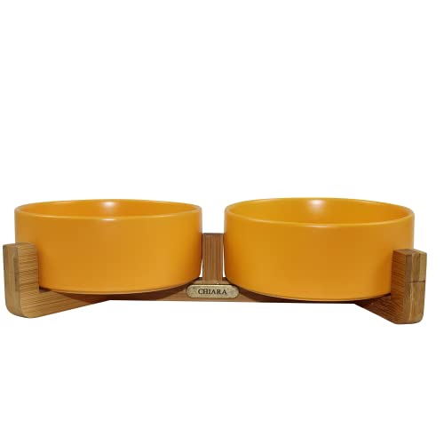 Keramiknapf ARIA Double Gelb 13cm von CHIARA